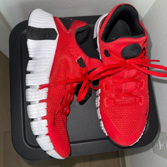 Red Nike Metcon Athletic Sneakers - Picture 3 of 3